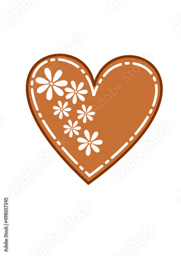 gingerbread heart