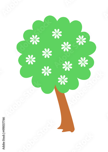 tree with flowers