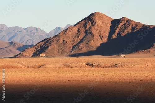 Berge im Namib-Naukluft-Park nahe des Eingangs von Sesriem. 