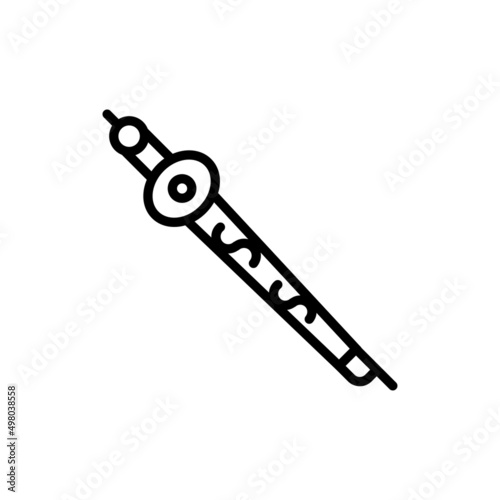 Yad line color icon. Isolated vector element.