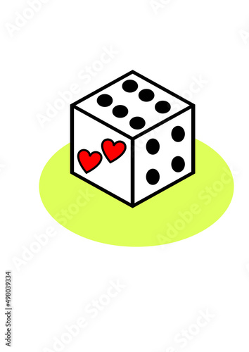 illustration of dice