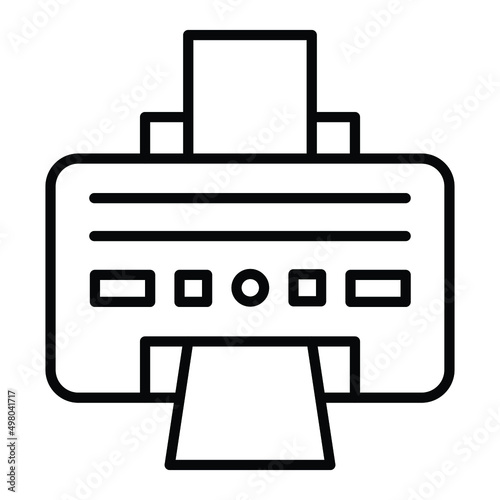 Printer Icon Style