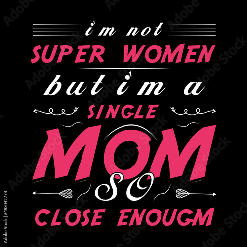 Motherday's T-shirt design template