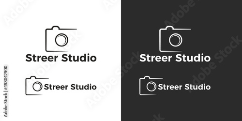 Minimal and Modern Photography studio logo