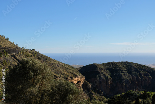 view from the top of the mountain