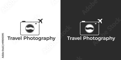 Travel photography and studio logo