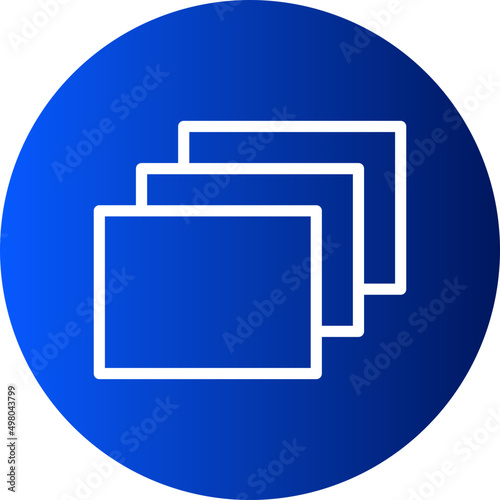 layers gradient icon