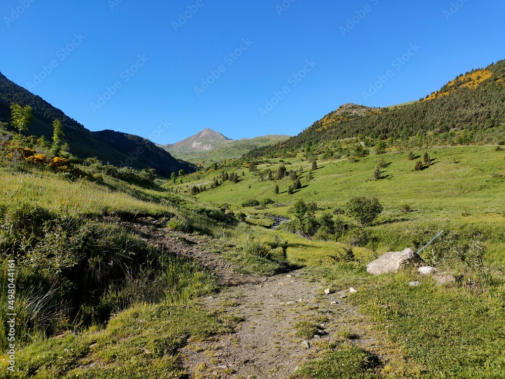 Foto paisaje en el pirineo.