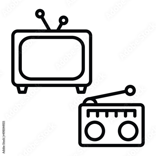 Mass Media Icon Style