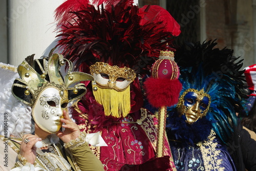 Maschere al carnevale di Venezia