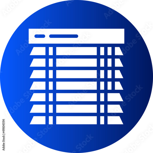blinds gradient icon