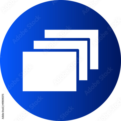 layers gradient icon