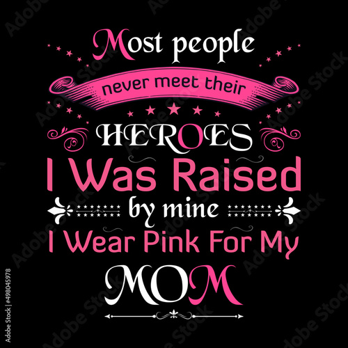 Mother day T-shirt design template 