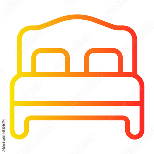 beds gradient icon