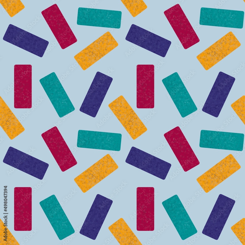 Kids seamless geometric pattern for fabrics and textiles and packaging and gifts and wrapping paper Kids seamless geometric pattern for fabrics and textiles and packaging and gifts and wrapping paper