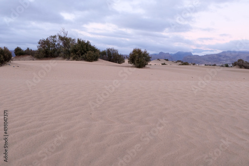 sand dunes and sky