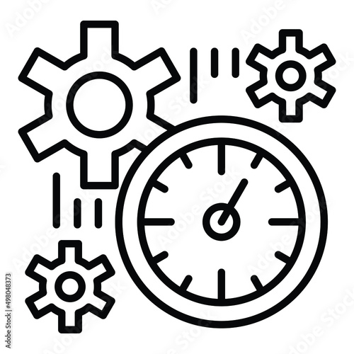 Time Plan Icon Style