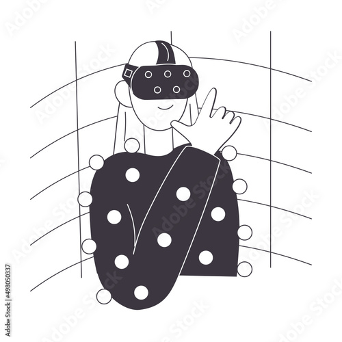 motion capture in virtual reality
