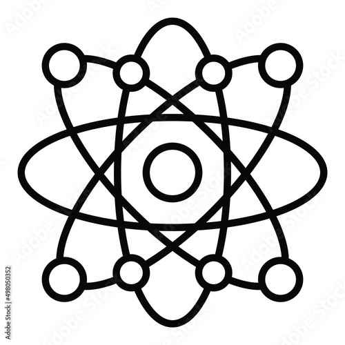 Atom Icon Style