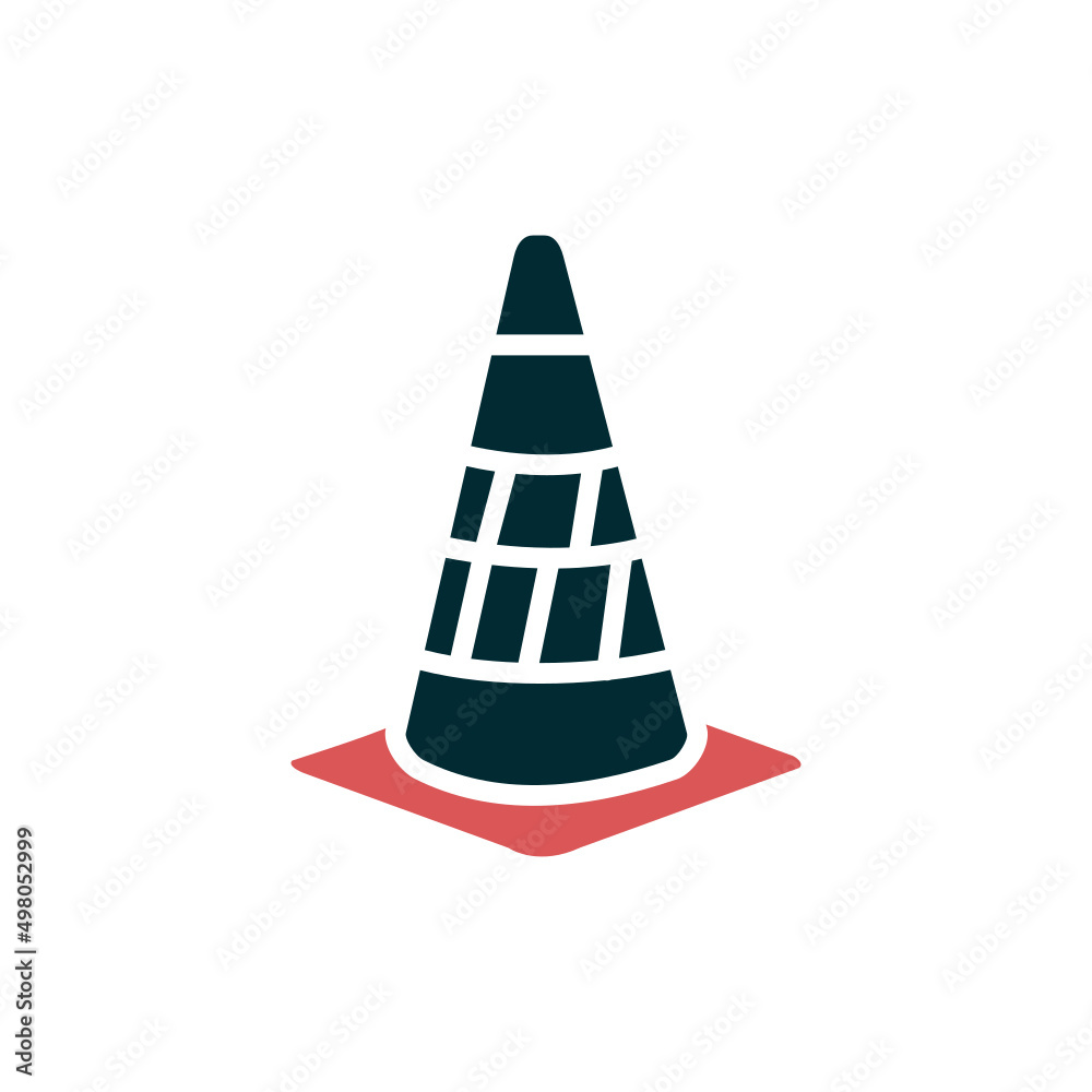 Traffic Cone Icon Traffic Cone Icon