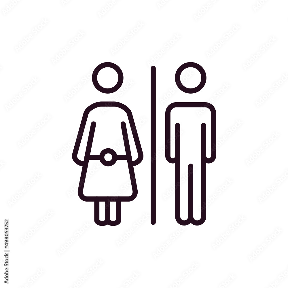 Toilet Signs Icon Toilet Signs Icon