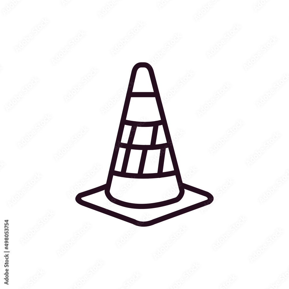 Traffic Cone Icon Traffic Cone Icon