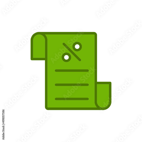 Bill Discount Icon