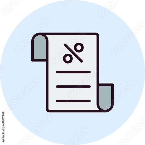 Bill Discount Icon
