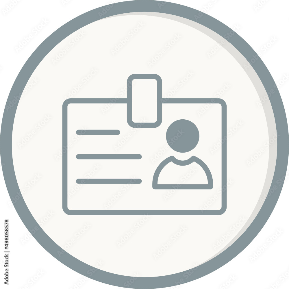 Student Card Icon Student Card Icon