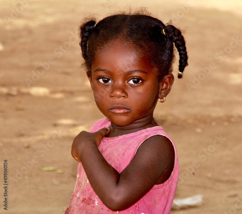 Portrait Of A Pretty Little Girl