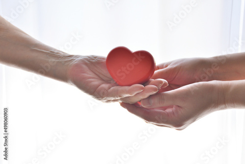  赤いハート