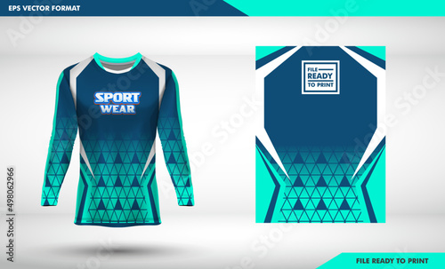 MTB Simple design dan nice color Jersey design for cycling, Long sleeve t-shirt sport motorcycle, motocross jersey, abstract pattern design for sport team jersey, team uniform