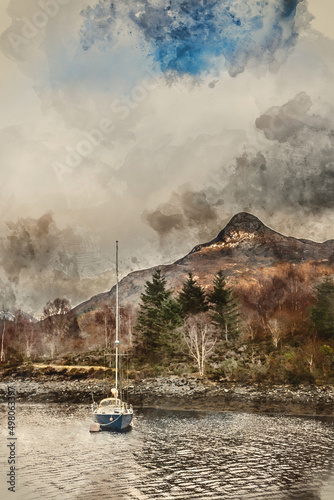 Digital watercolour paintin...