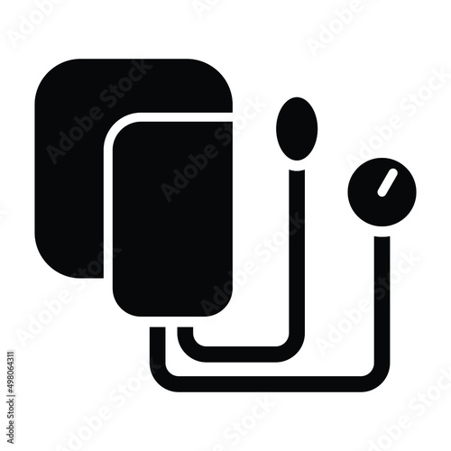 Blood Pressure Icon Style