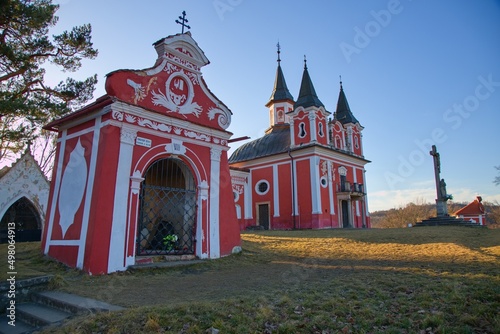 Fotografi Calvary in Presov in Slovakia