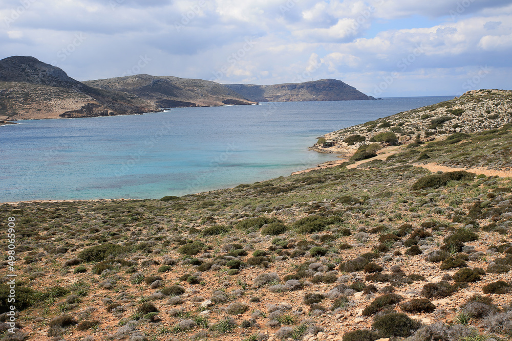 Stones and xerothermic grassland in Kyriamadia Natural Park (northeastern part of Crete)