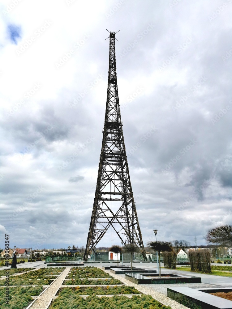 Poland, Gliwice, radio station, the tallest wooden structure in the world,