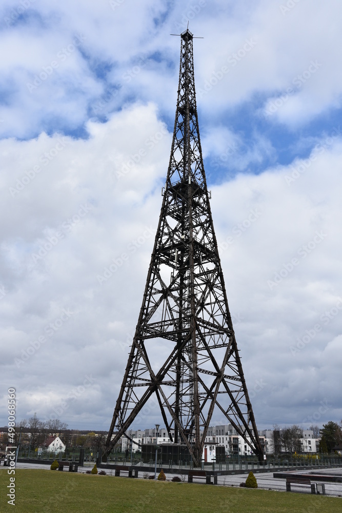 Poland, Gliwice, radio station, the tallest wooden structure in the world, Poland, Gliwice, radio station, the tallest wooden structure in the world,