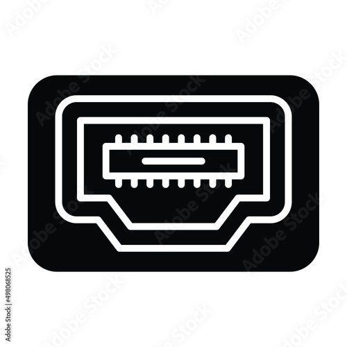 Hdmi Port Icon Style