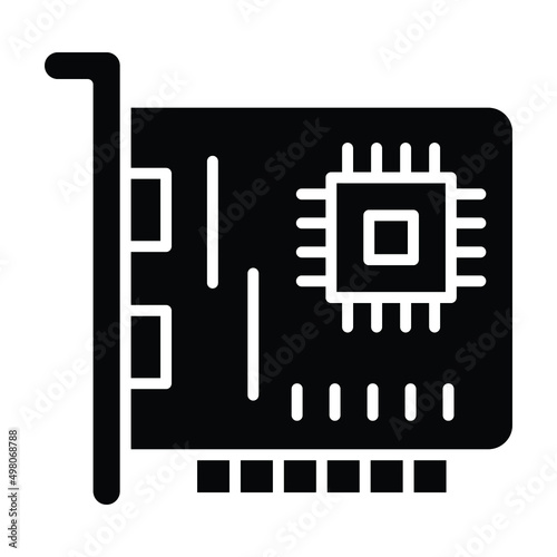 Network Interface Card Icon Style
