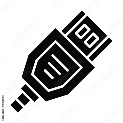Hdmi Cable Icon Style
