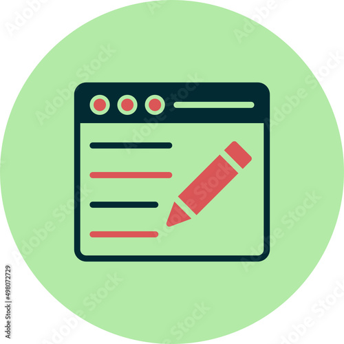 Blogging Icon