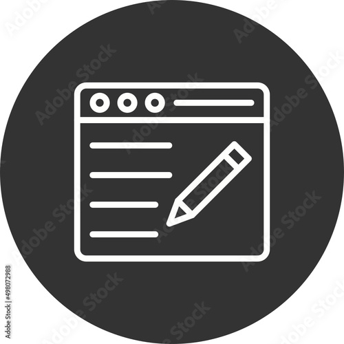 Blogging Icon
