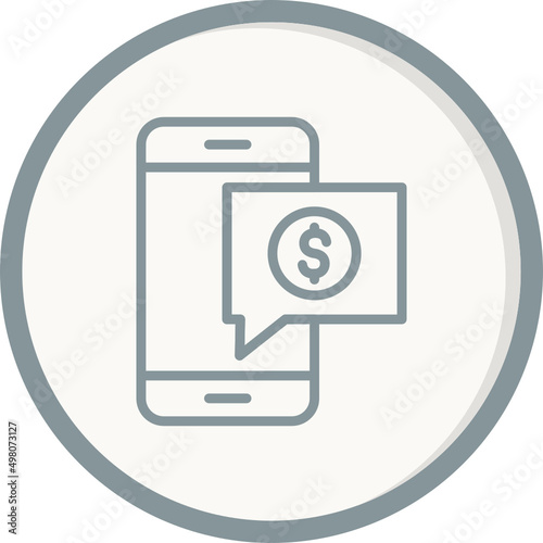 Wallpaper Mural Mobile Banking Icon Torontodigital.ca