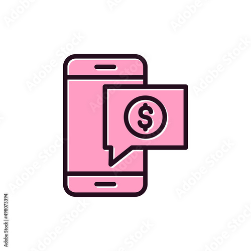 Wallpaper Mural Mobile Banking Icon Torontodigital.ca