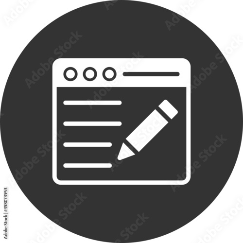 Blogging Icon