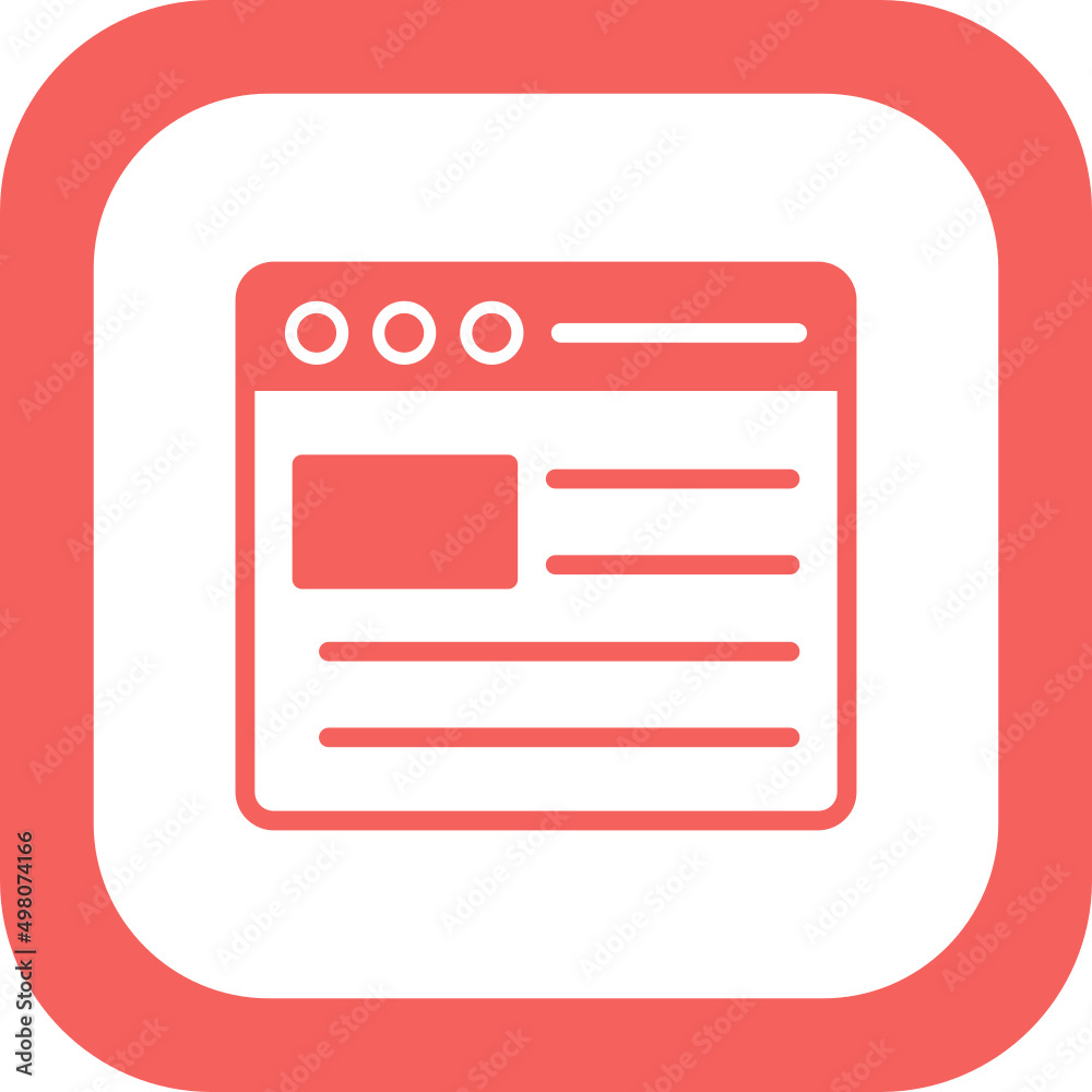 Web Subscription Icon Web Subscription Icon