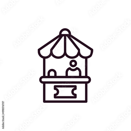 Ticket Office Icon