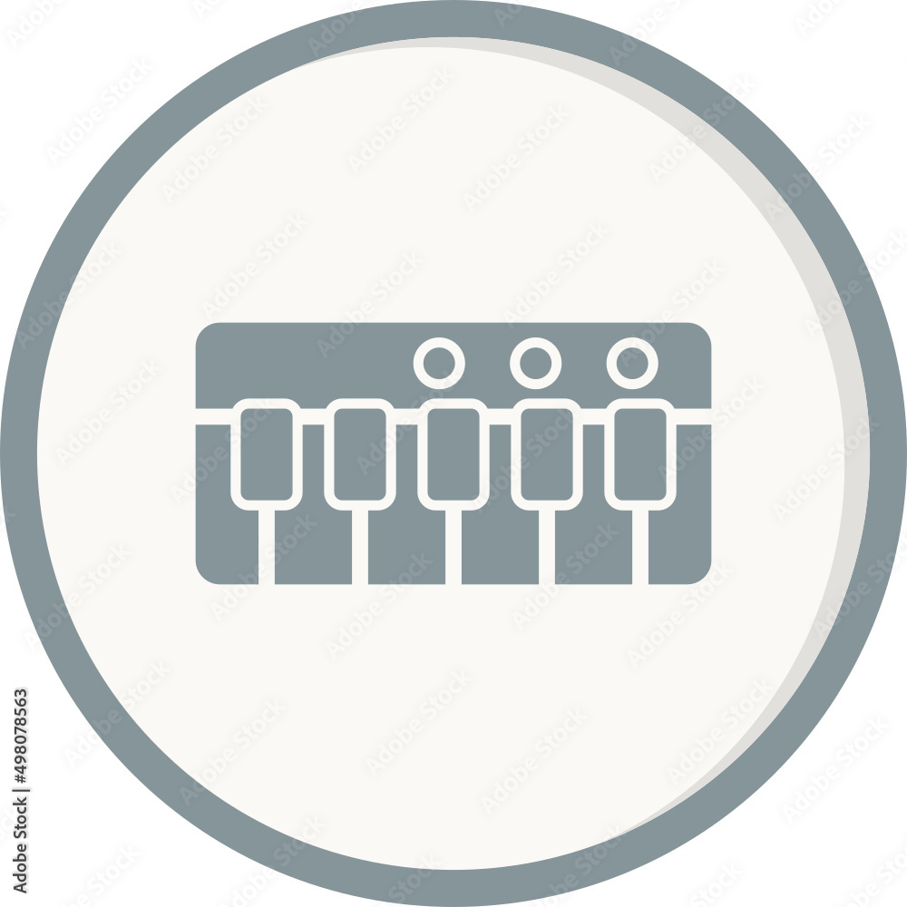 Fototapeta premium Piano Icon