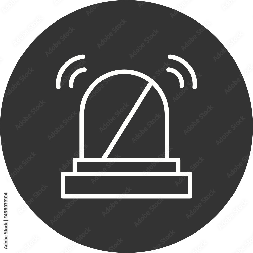 Fototapeta premium Siren Icon